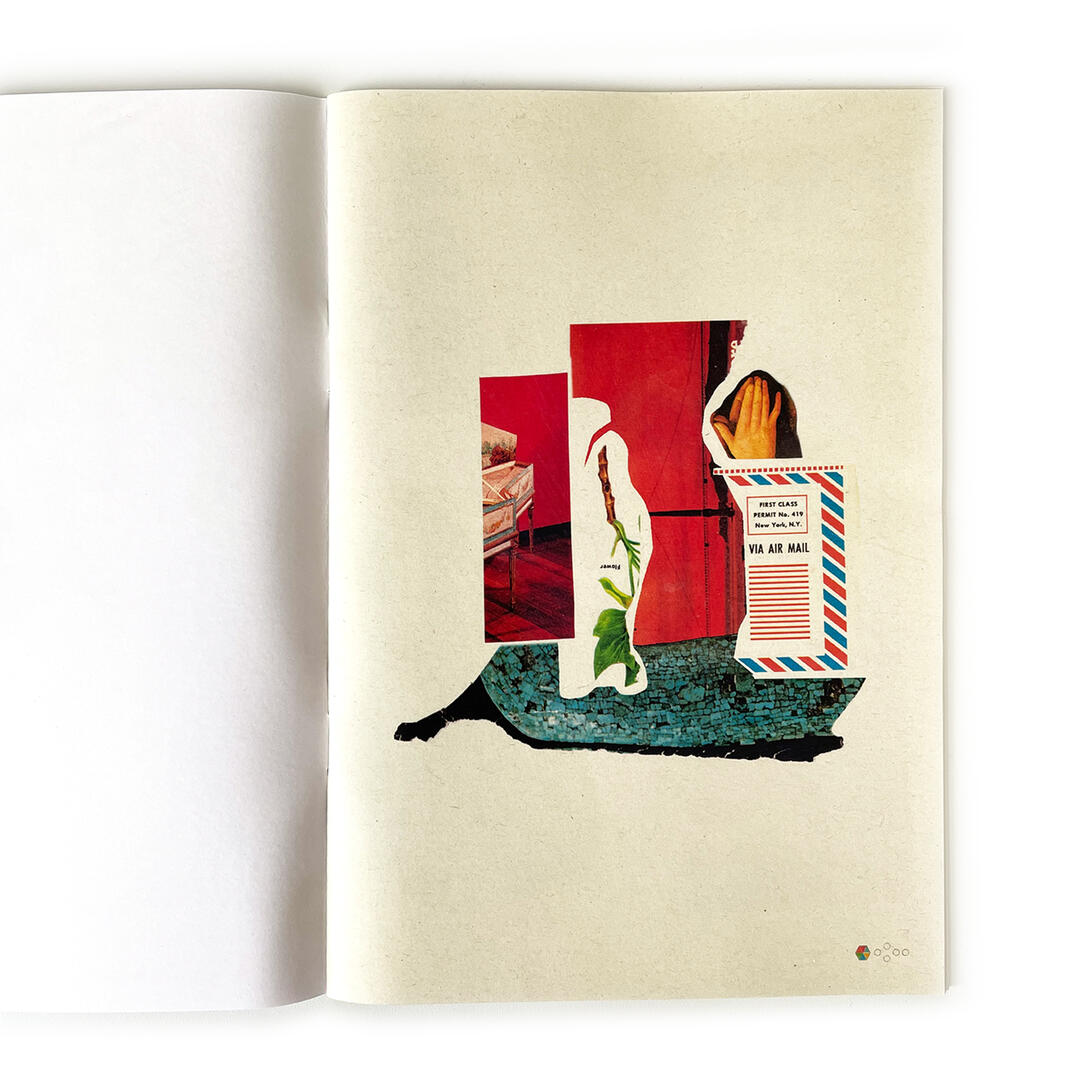 Orbital Notation, design & artwork by Morphic Rooms, chapbook published by Paper View Books, 2022